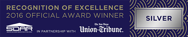 Recognition of Excellence – SDAR & The San Diego Union-Tribune